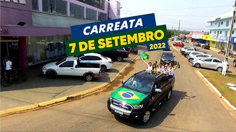 Veja como foi a carreata de 7 de setembro em Alta Floresta D´Oeste