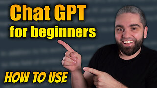 How To Use Chat GPT AI For Beginners - How to open Chat GPT