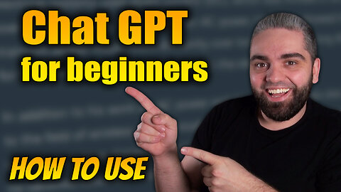 How To Use Chat GPT AI For Beginners - How to open Chat GPT