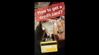 how to get a credit card?#trendingshorts #credit #trending #money #howto #nailart