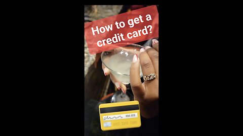 how to get a credit card?#trendingshorts #credit #trending #money #howto #nailart