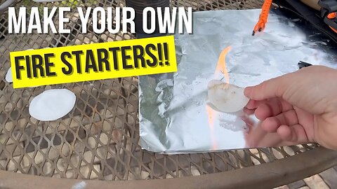 Best Fire Starter Option? Cheap and Easy DIY method