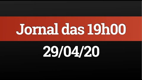 AO VIVO (29/04) - Números da pandemia, Bolsonaro e mais