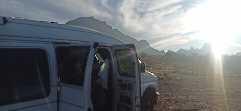 Saddle Mountain, Arizona dispersed camping site review and dog walk