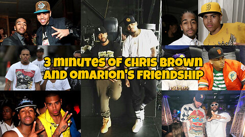 3 minutes of Chris Brown and Omarion’s friendship