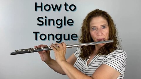 How to Single Tongue Properly on the Flute & Some Problems from Doing it Incorrectly FluteTips 108