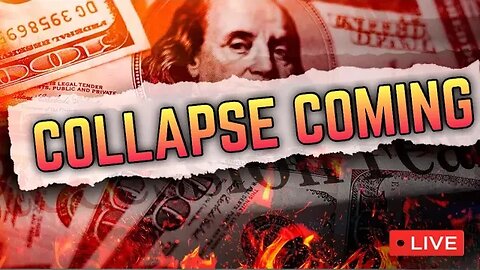 ⚠️GET READY!! FINANCIAL COLLAPSE COMING!
