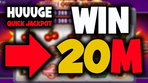 How to win at online casino / Huuuge Quick Jackpots