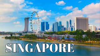 SINGAPORE in 8K ULTRA HD 60 FPS. Collection of Drone Footage in 8K.😎😎