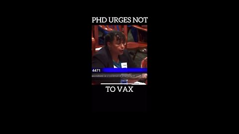 Dr Christina Parks on the vax