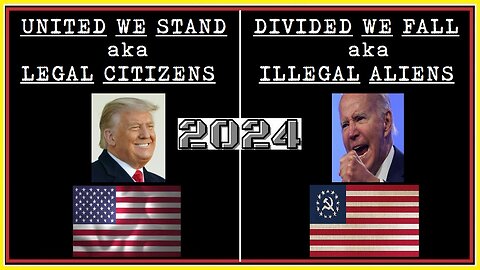 UNITED WE STAND DIVIDED WE FALL 2024
