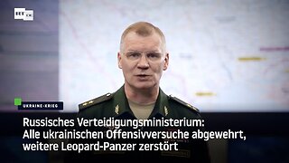 Russisches Verteidigungsministerium: Weitere Leopard-Panzer zerstört