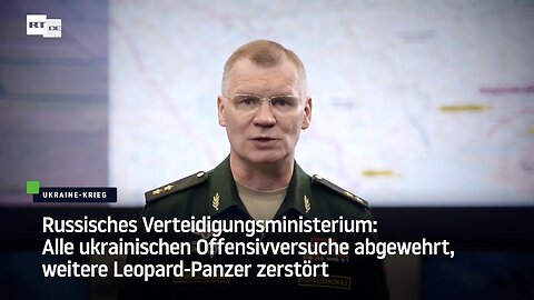 Russisches Verteidigungsministerium: Weitere Leopard-Panzer zerstört