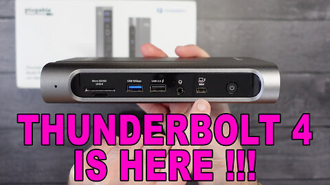 Plugable Thunderbolt 4 & USB4 Quad Display Docking Station Review