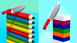 Satisfying & RELAXING ASMR Slicing Game