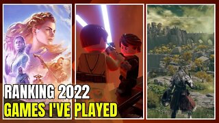 RANKING EVERY Game I've Played In 2022 (So Far)