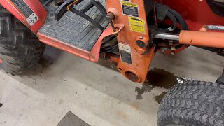 Locating and repairing a hydraulic leak