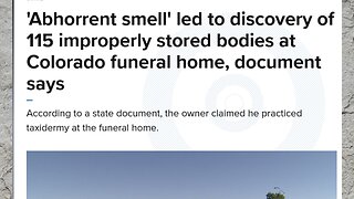 Owner claims he practiced taxidermy at funeral home where improperly stored bodies were found