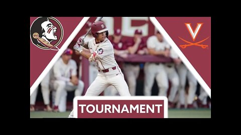 #20 Florida State vs #12 Virginia Highlights (Tournament) | 2022 College Baseball Highlights