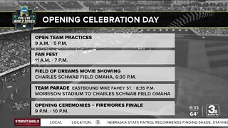 College World Series Opening Celebration Day kicks off Thursday