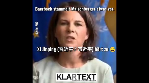 Maischberger vs. Baerbock vs. Xi Jinping vs. Lovepriest (KEINE SATIRE!)
