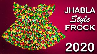 Summer Baby Frock || Jhabla Style Baby Frock Cutting and Stitching
