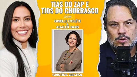 TIAS DO ZAP E TIOS DO CHURRASCO (06/09/2023) - participação: Adalex Gois e Giselle Coléte