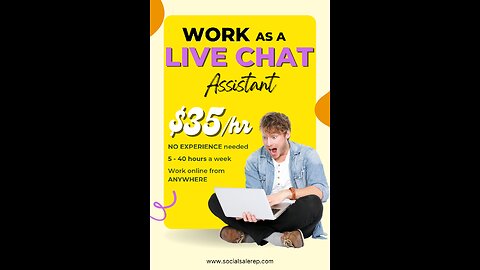 Become a Website Chat Support jobs, agent starting at $25 an hour