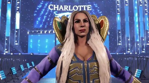 WWE 2k22 Charlotte Flair Entrance