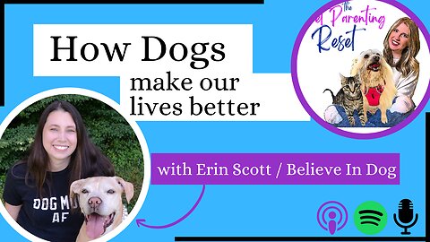 How Dogs Can Change Our Lives with Erin Scott from Believe In Dog