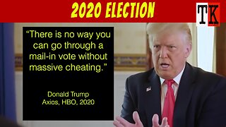 Rigged Election Claims - Trump 2020 vs Clinton 2016