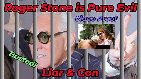 You Won't Believe What Roger Stone Said When He Forgot the Camera Was On Him!