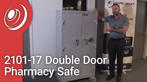 SafeandVaultStore 2101-17 Double Door Pharmacy Safe Video