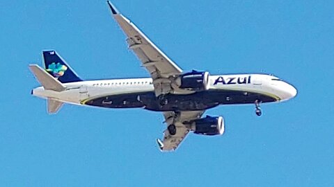 Airbus A320NEO PR-YSG coming from Ribeirão Preto to Fortaleza