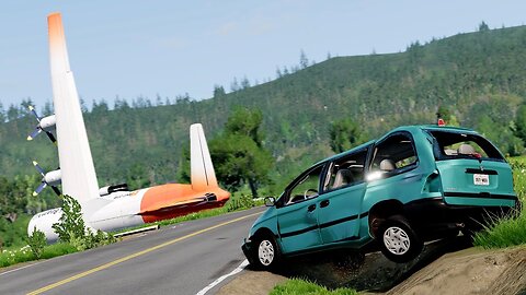 Airplane Emergency Landing Crashes 5 | BeamNG.drive