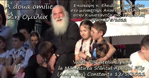 Vizita Părintelui Elpidie Vaianakis la Mănăstirea Sfântul Apostol Filip - Adamclisi (Constanța)