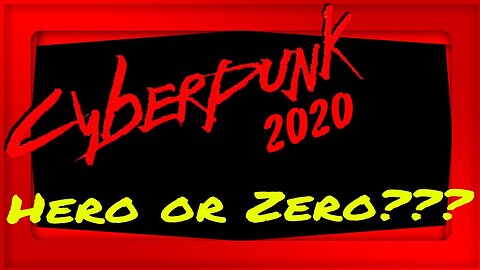 Cyberpunk 2020 Character Points Overview Hero or Zero