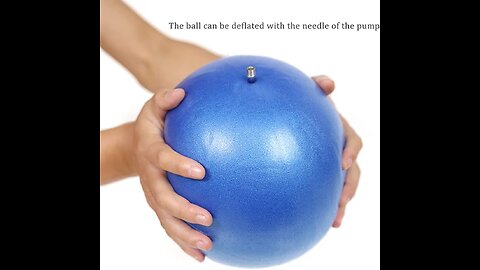 QISHOP Mini Pilates Exercise Ball for Yoga,Small Bender Ball, Pilates,Core Training and Physica...