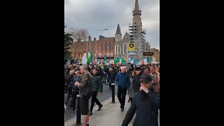 Huge Number of Irish Protest Against Mass Immigration