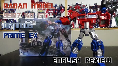 Video Review for the Daban Model 9907 KO GT IDW Optimus Prime EX