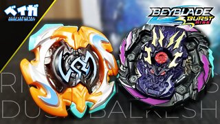 Análise RIGH αRTEMIS A5 e DUSK BALKESH B5 - Beyblade Burst Rise