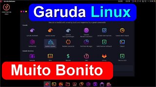 Garuda Linux. Um dos Desktops mais Bonitos das distribuições Linux.
