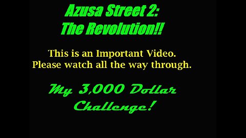 Azusa Street 2: the Revolution!!