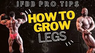 HOW TO GROW: Legs — IFBB PRO Bodybuilder & Medical Doctor's System