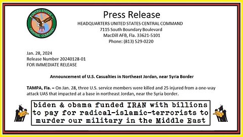 biden & obama paid IRAN to fund radical-islamic-terrorists