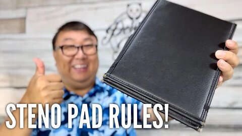 Why a Steno Pad is better than a Padfolio