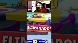 STUMBLEGUYS DESAFIO JOGAR SÓ COM UMA MÃO, APROVEITA E ME SEGUE AI. #cosmiconerd #stumbleguys