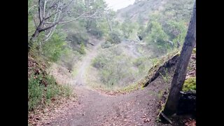 Stevens Canyon Trail "Landslide" Climb