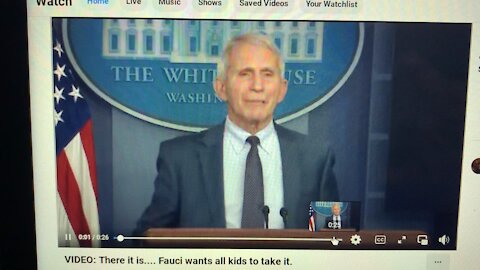 Fauci Wants All The Kids Vaccinated