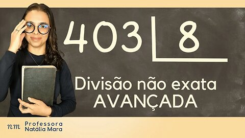 403÷8 | 403/8 | 403 dividido por 8| Como dividir 403 por 8? | Exemplo de divisão não exata difícil.